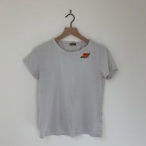 MOTHER embroidered tee